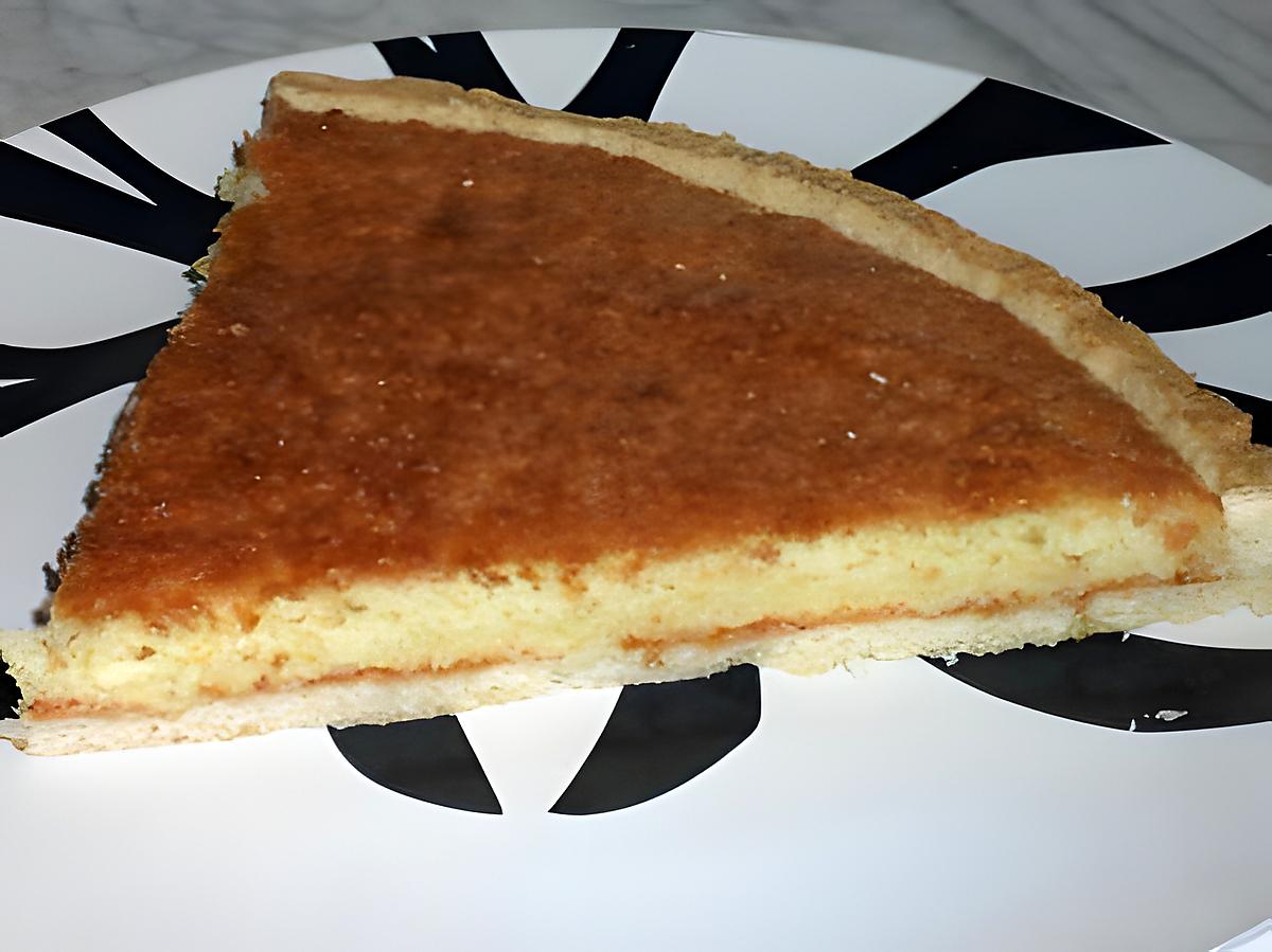 recette TARTE COCO-CONFITURE