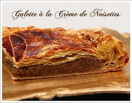 recette Galette des Rois à la Crème de Noisettes