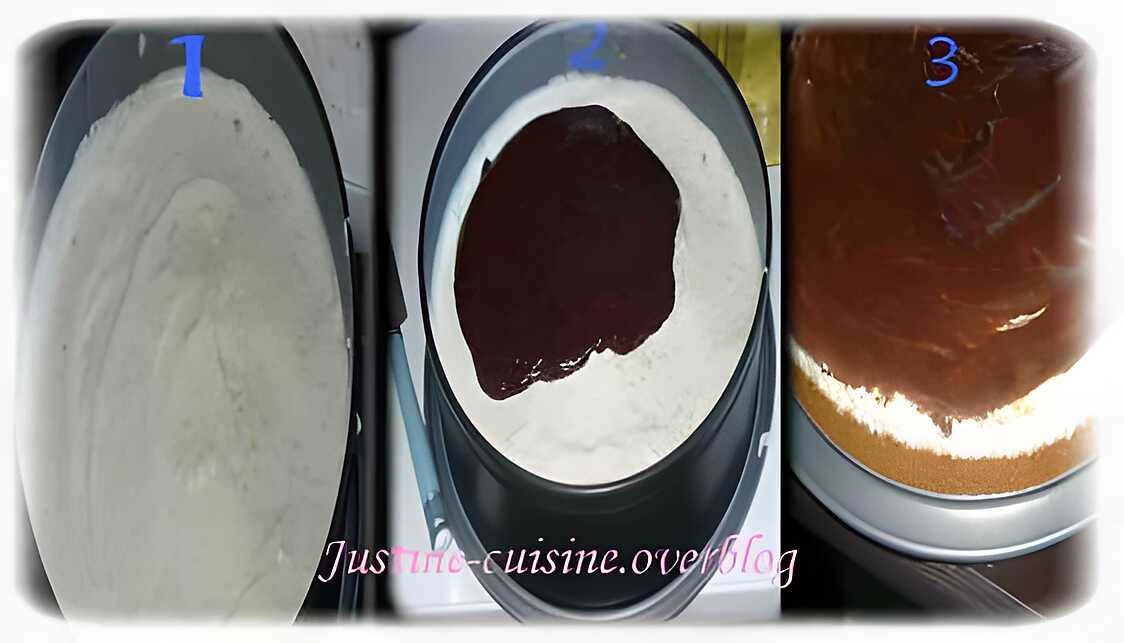 Bavarois poire speculoos et chocolat