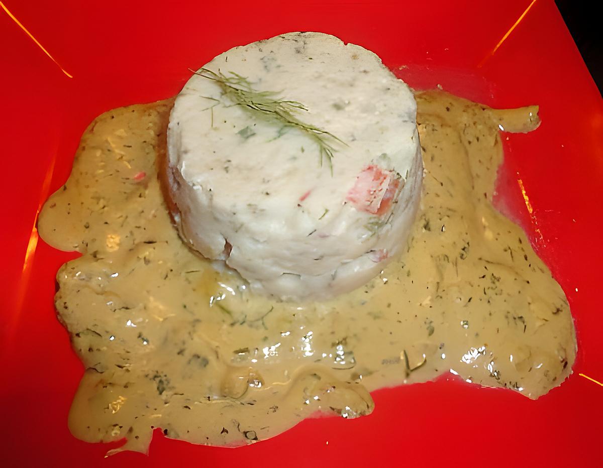 recette MOUSSE DE POISSON SAINT JACQUES