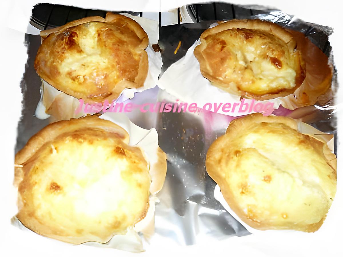 recette Tartelettes au fromage