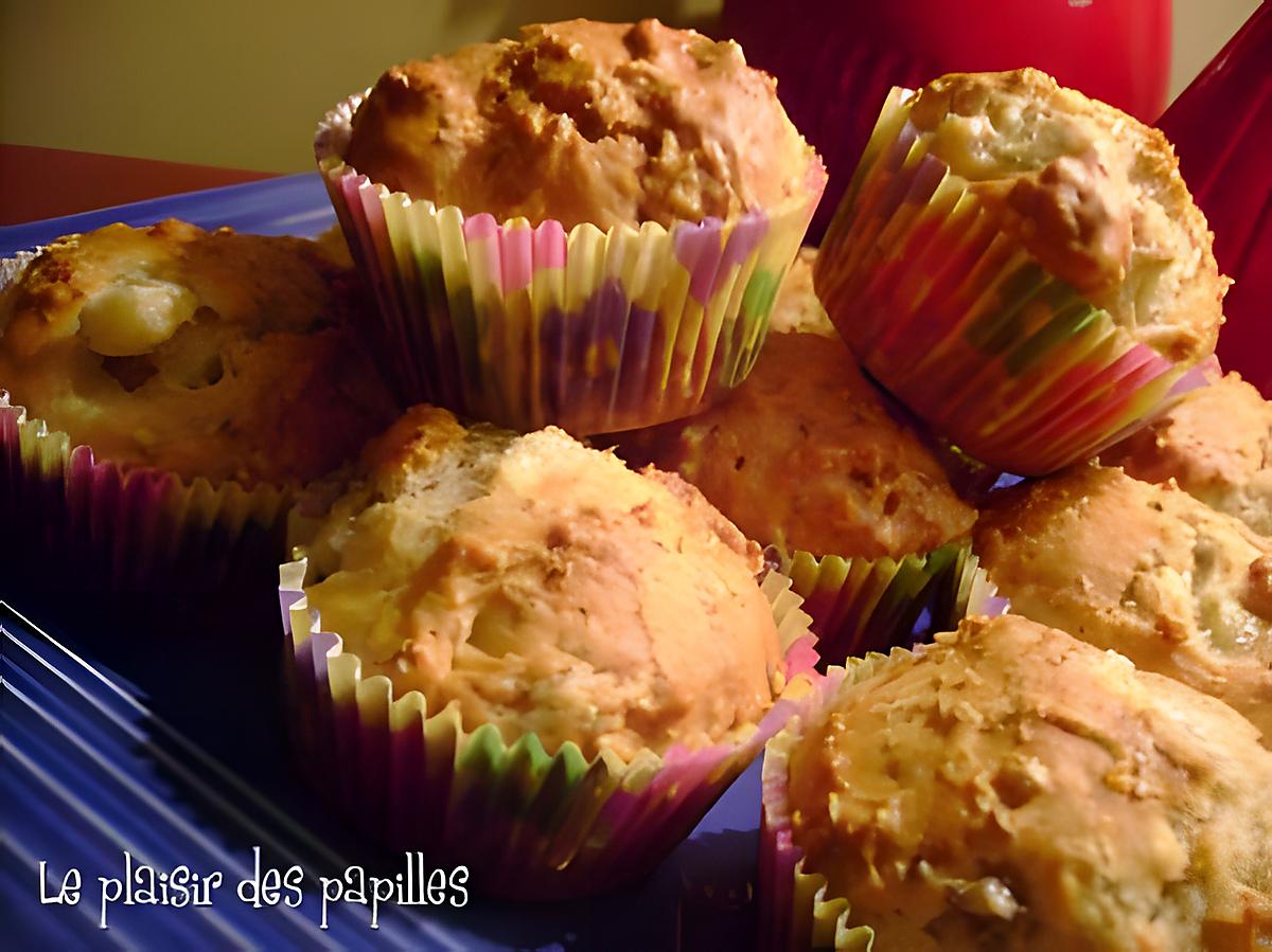 recette ~Muffins aux bananes et au gruau~ 