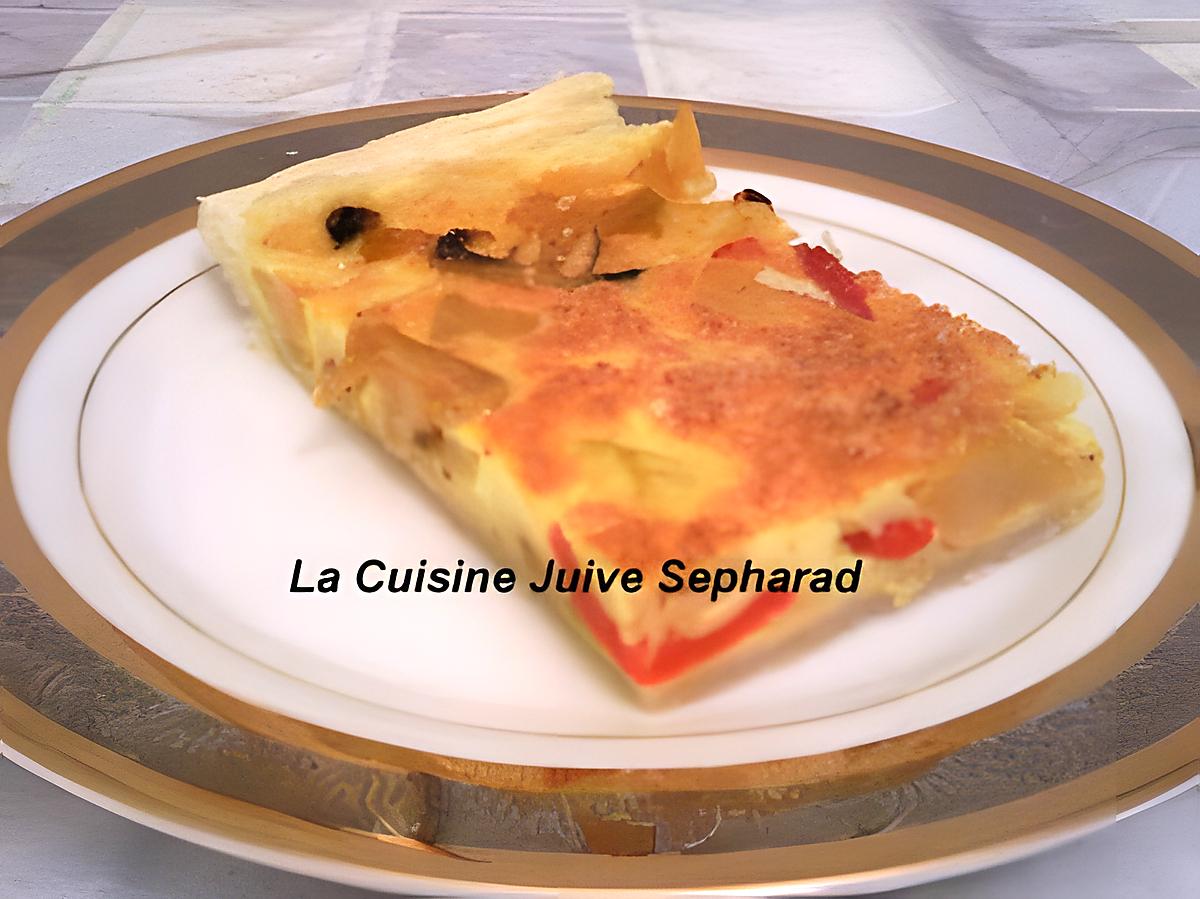 recette QUICHE DE LEGUMES