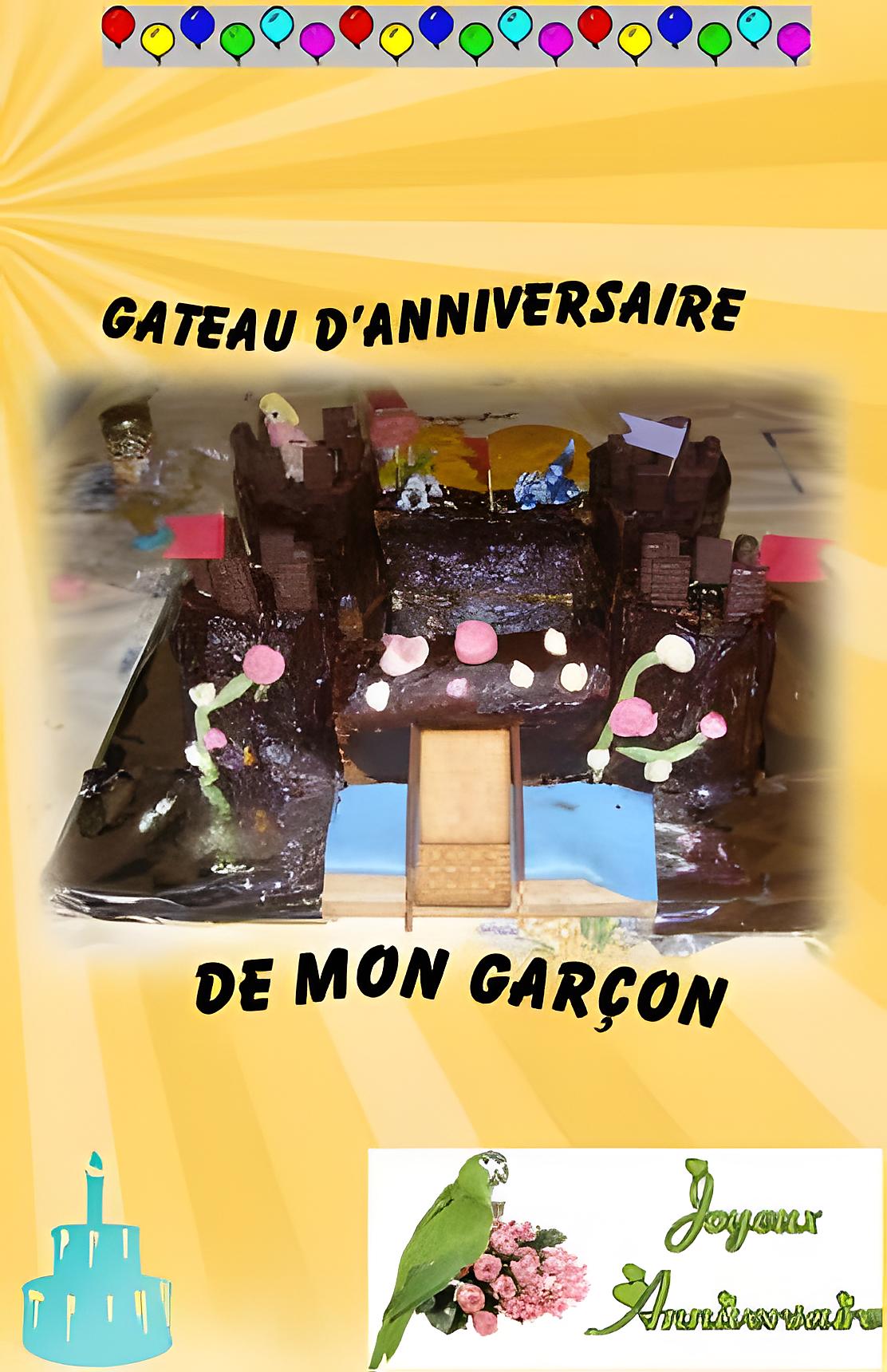 recette gateau d'anniversaire