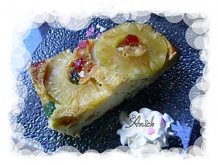 recette gâteau renversé à l'ananas