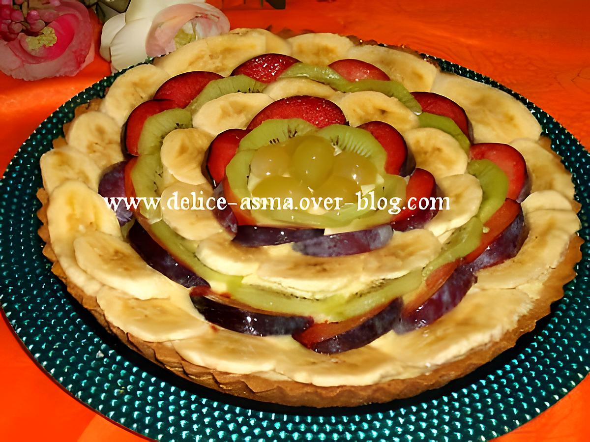 recette tarte aux fruits