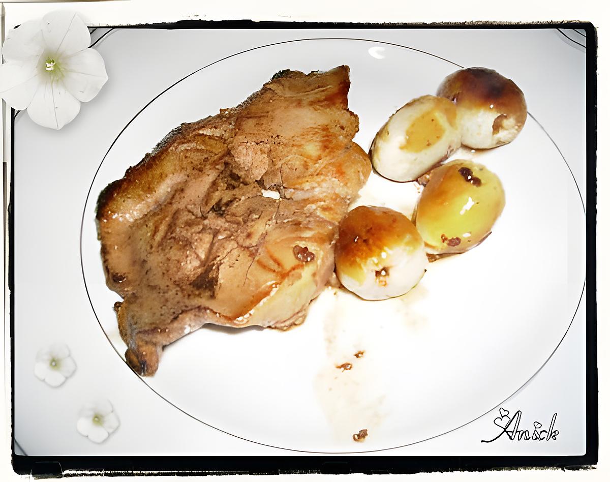 recette Foie gras de canard aux litchis