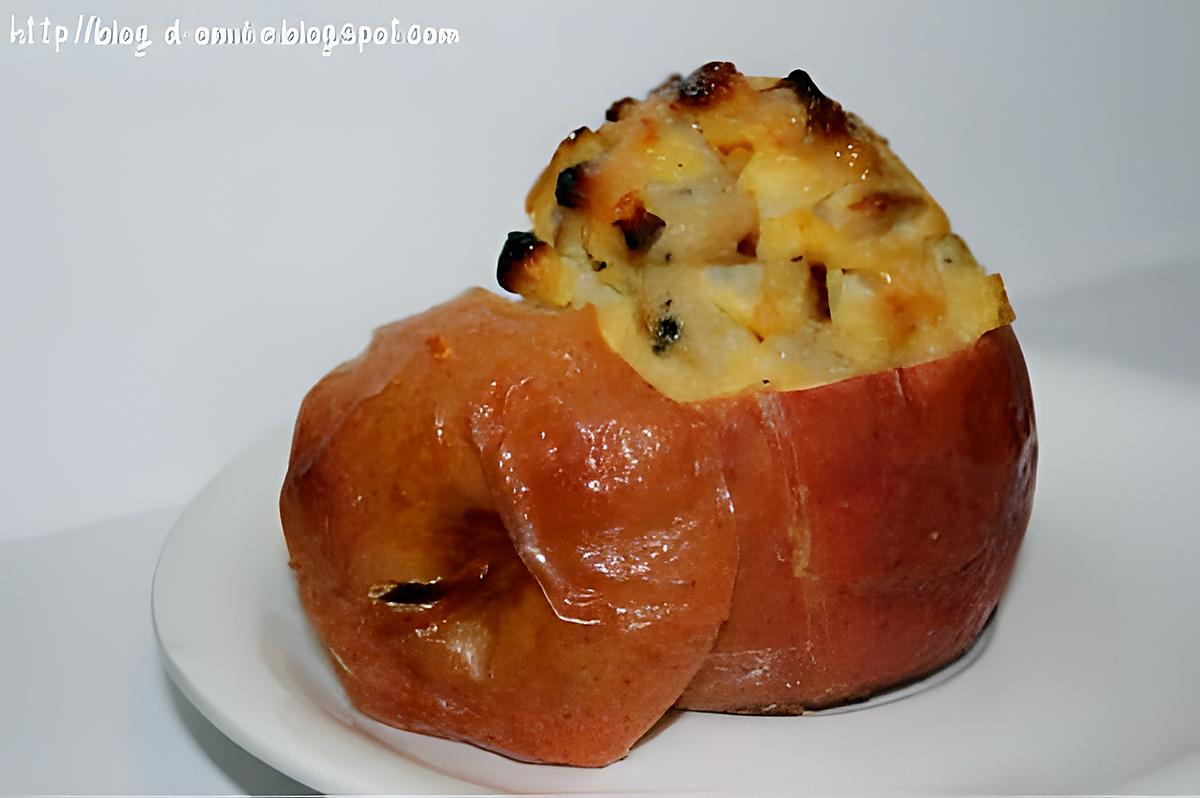 recette Pommes farcies aux boudins blancs