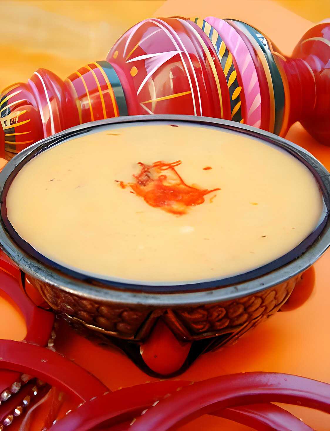 Crème indienne à la mangue