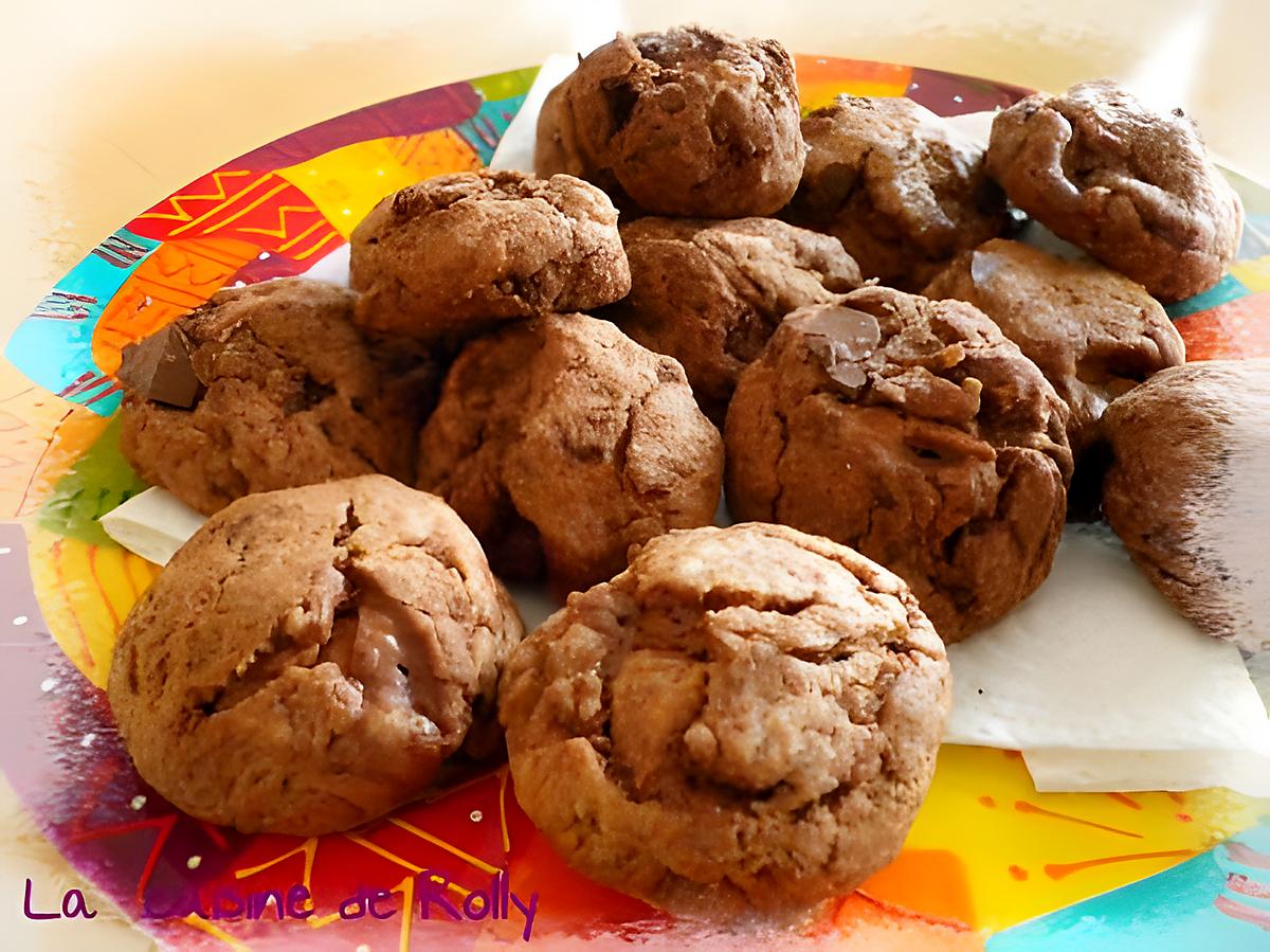 recette Cookies choco menthe