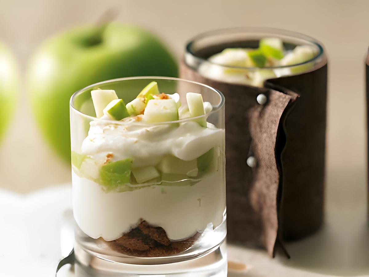 recette TIRAMISU A LA POMME