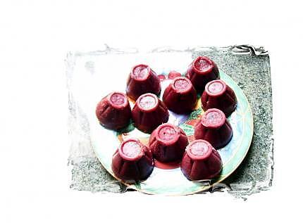 recette congeler cerises  et coulis de fruits rouges