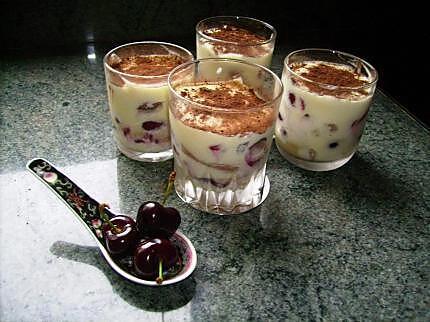 recette the big tiramisu aux cerises