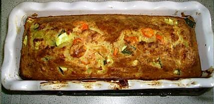 recette cake poissons-légumes