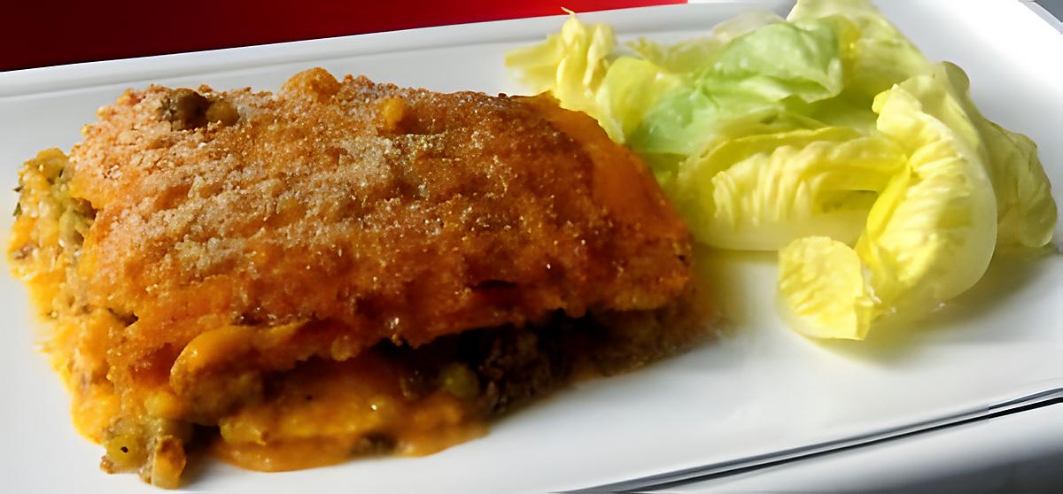 recette HACHIS PARMENTIER TOUT EN COULEUR ET SAVEUR...