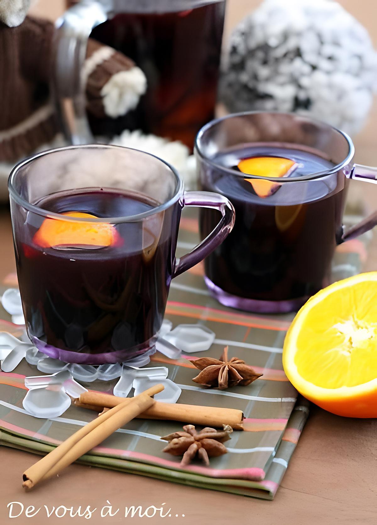 recette Vin chaud aux épices