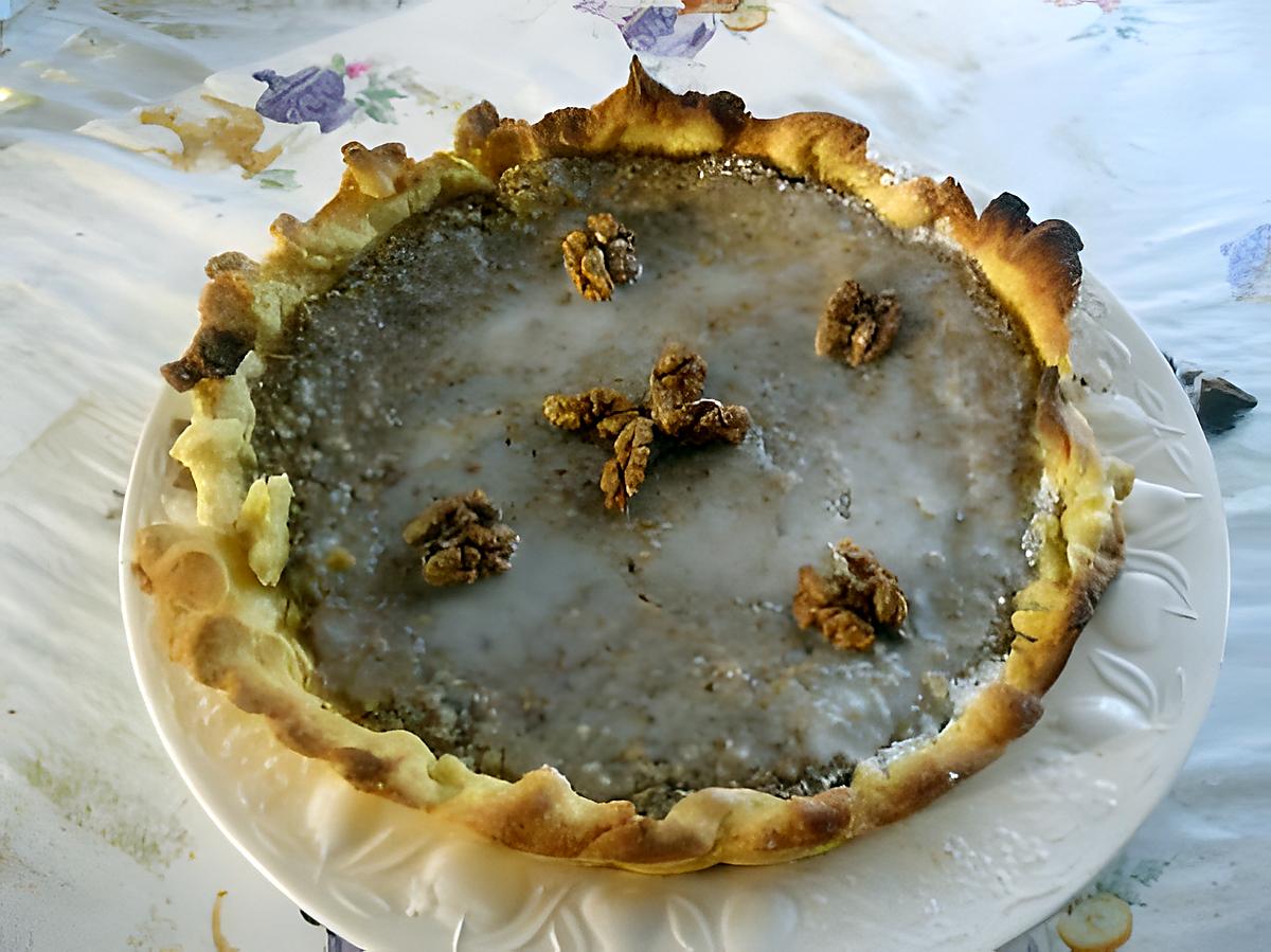 recette TARTE AUX NOIX