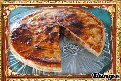 recette Galette des rois poire pralinoise