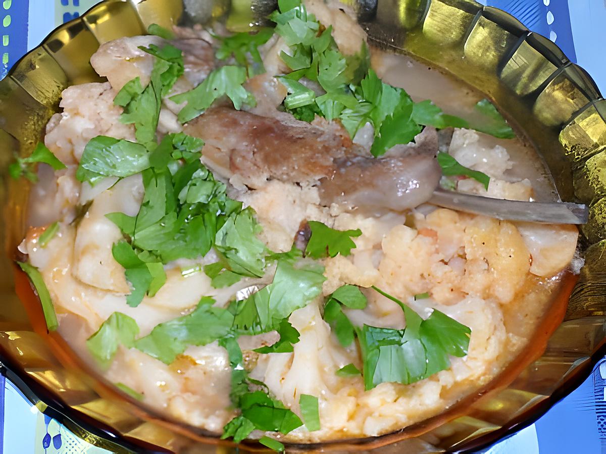 recette Tajine de choux-fleur à la viande