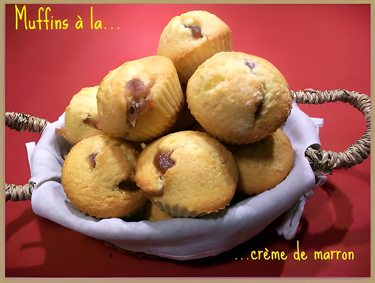 recette Muffins à la crème de marron