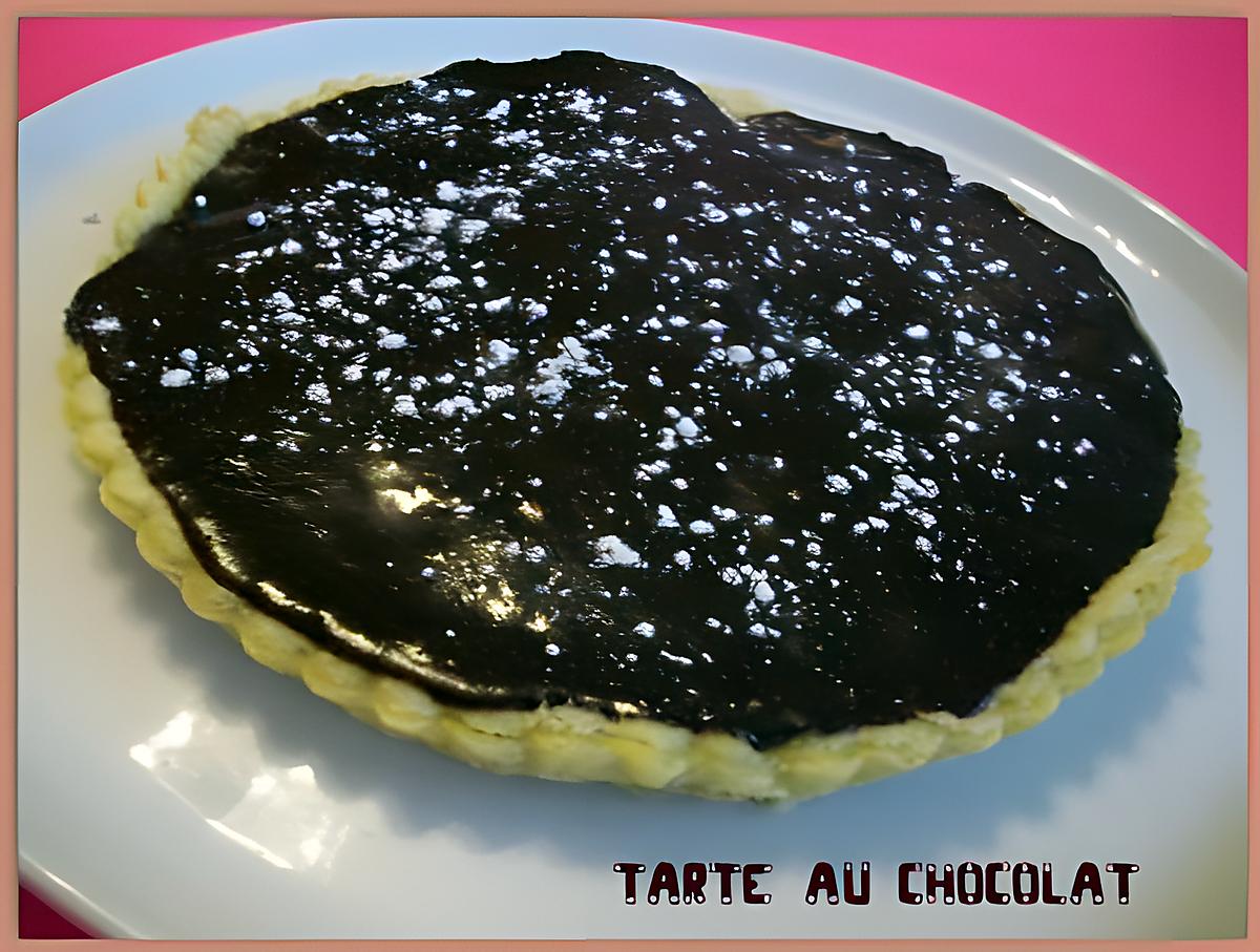 recette Tarte au chocolat