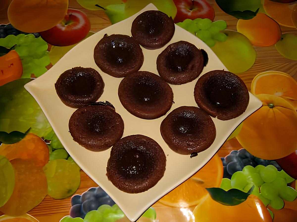 recette Petits moelleux au chocolat