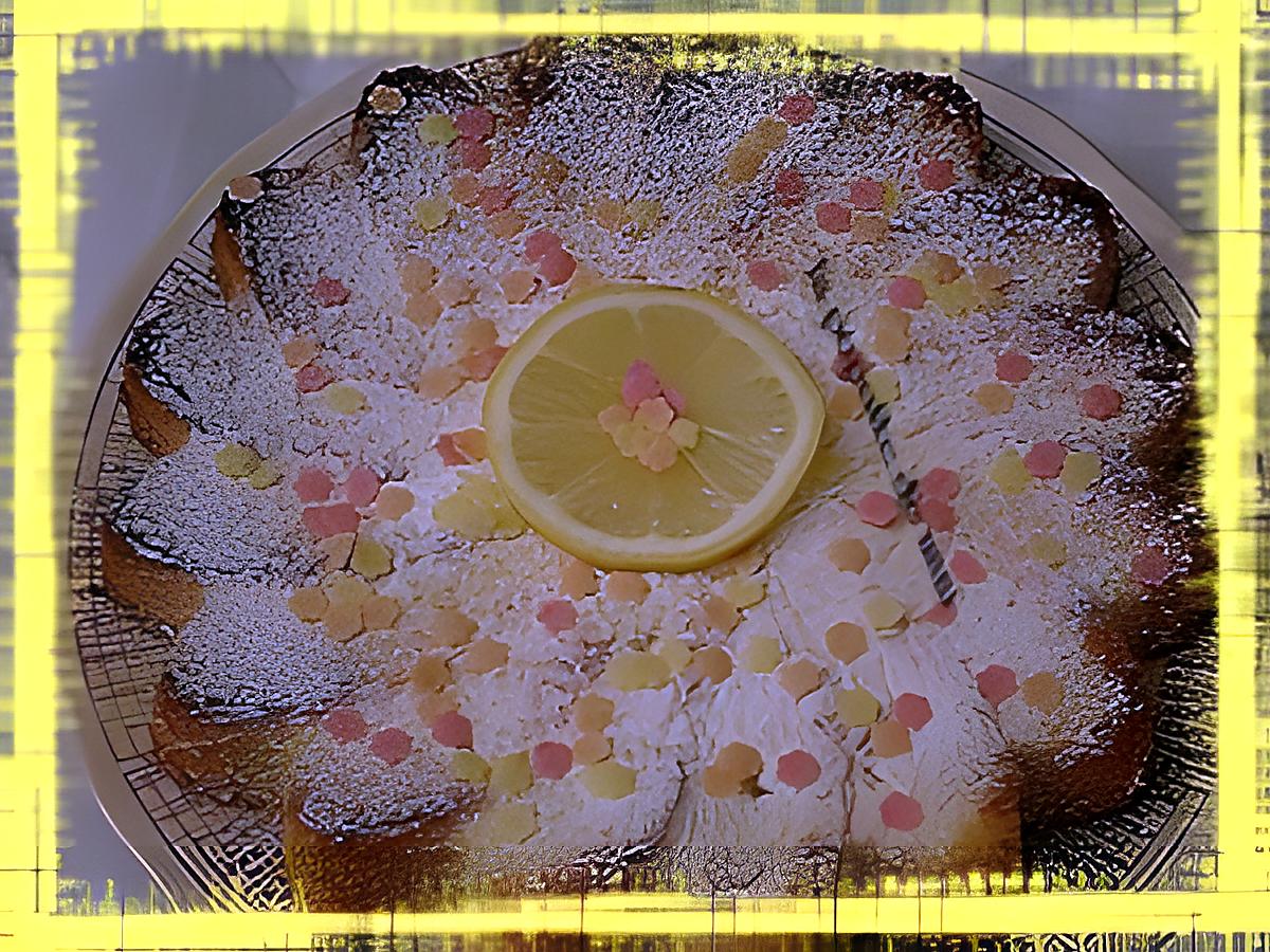 recette Gâteau au citron régime