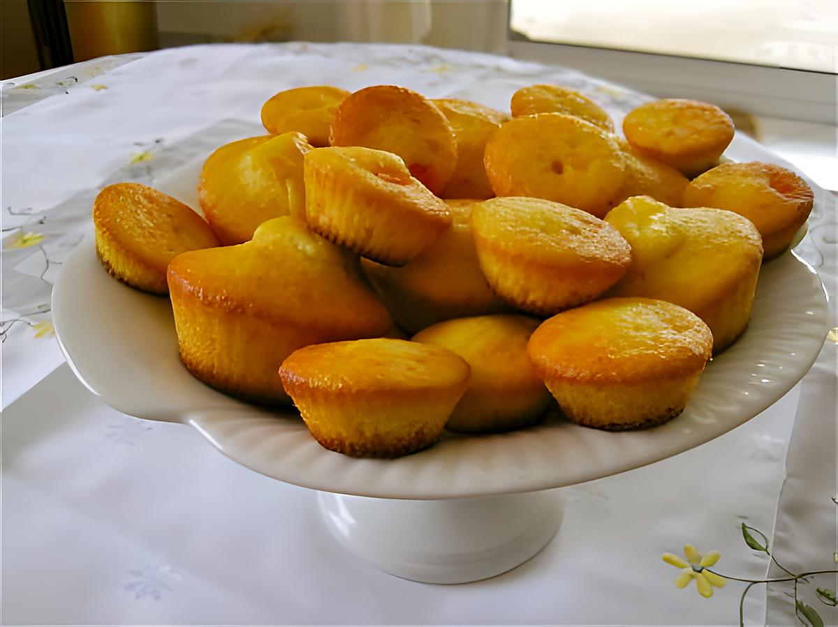 recette MUFFINS AUX ORANGES ET FRUITS DE LA PASSION