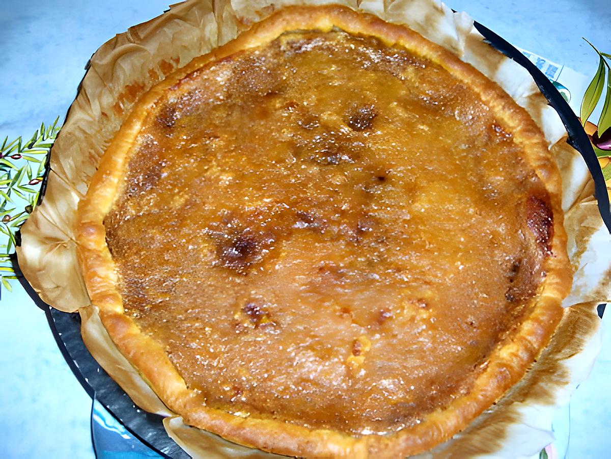 recette Tarte à la bière et cassonade