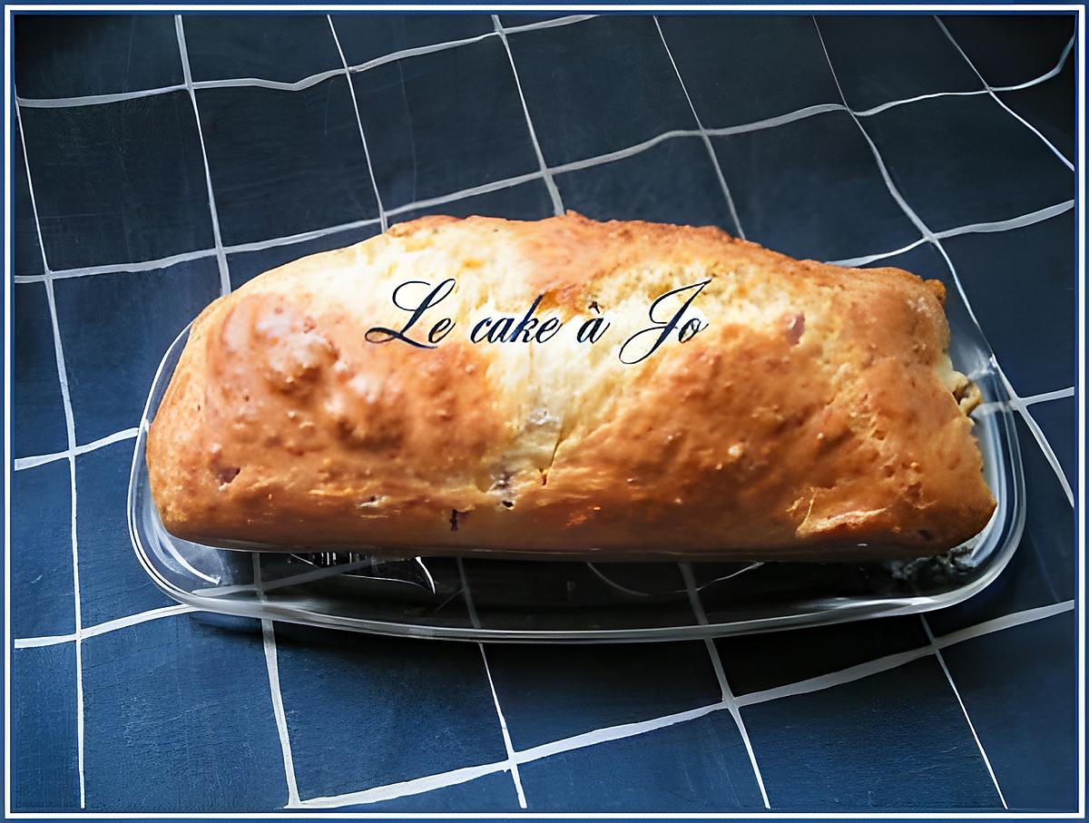 recette Cake jambon-gruyère a Jo