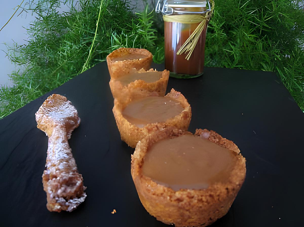 recette Palets bretons au caramel salé