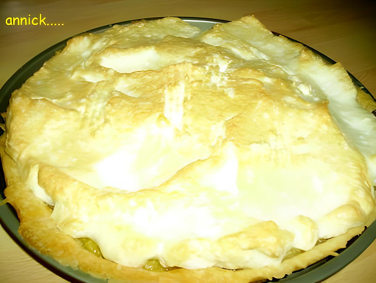 recette tarte au citron vert meringuée
