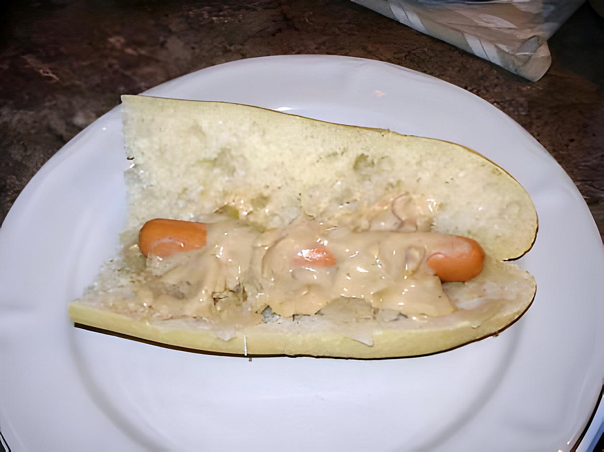 recette Choucroute en Hot dog & sa ptite sauce crémeuse