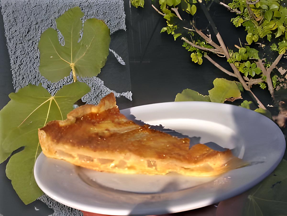 recette Tarte poires caramel