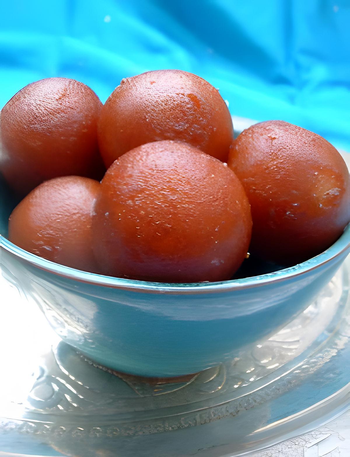 recette Recette de dessert indien les Gulab jamun