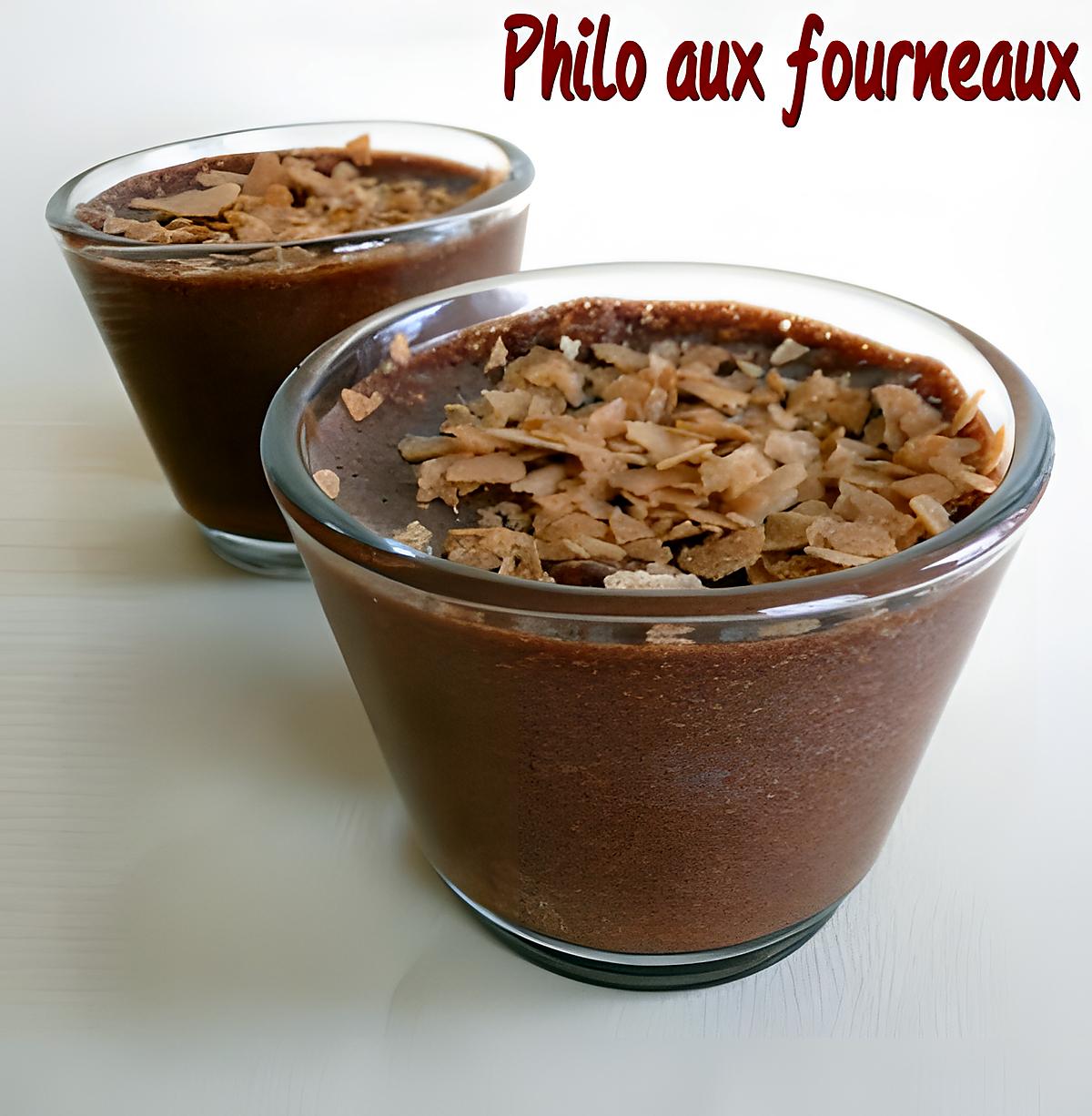 recette Mousse au chocolat caramel beurre salé