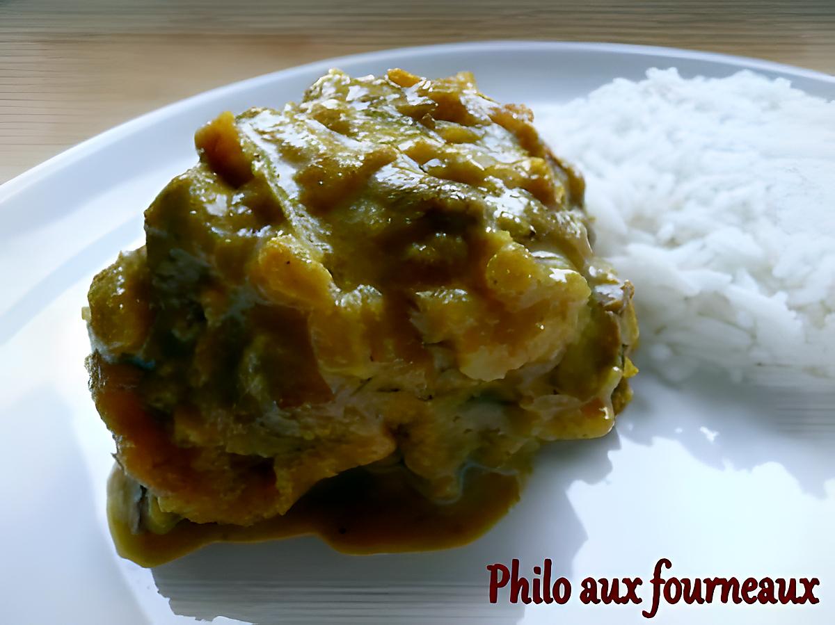 recette Curry de veau