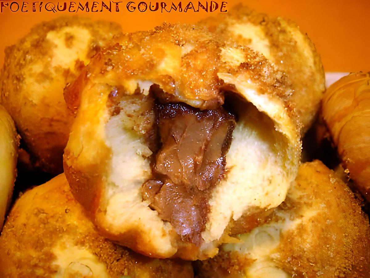 recette Briochettes noisette et coeur de pralinoise