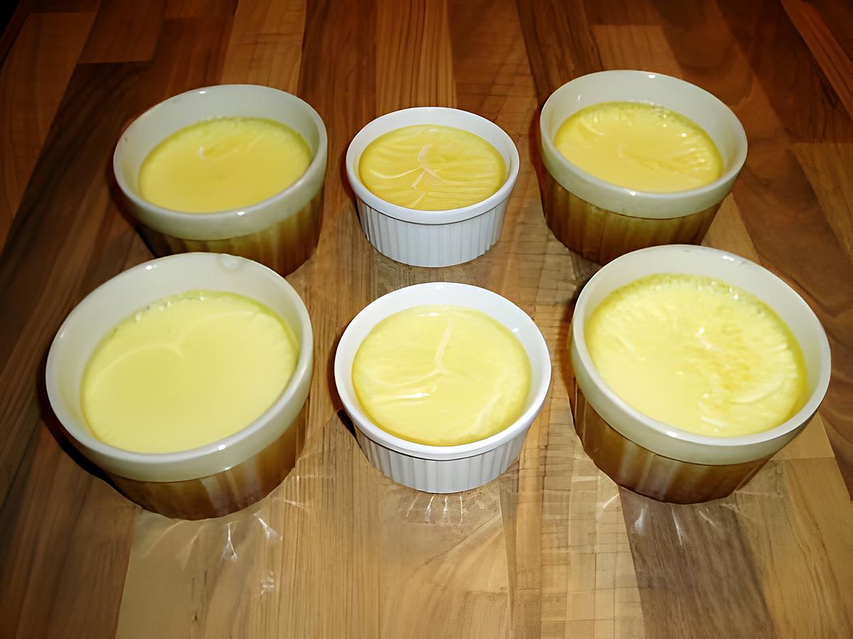 recette crème aux oeufs vanille (ducan)
