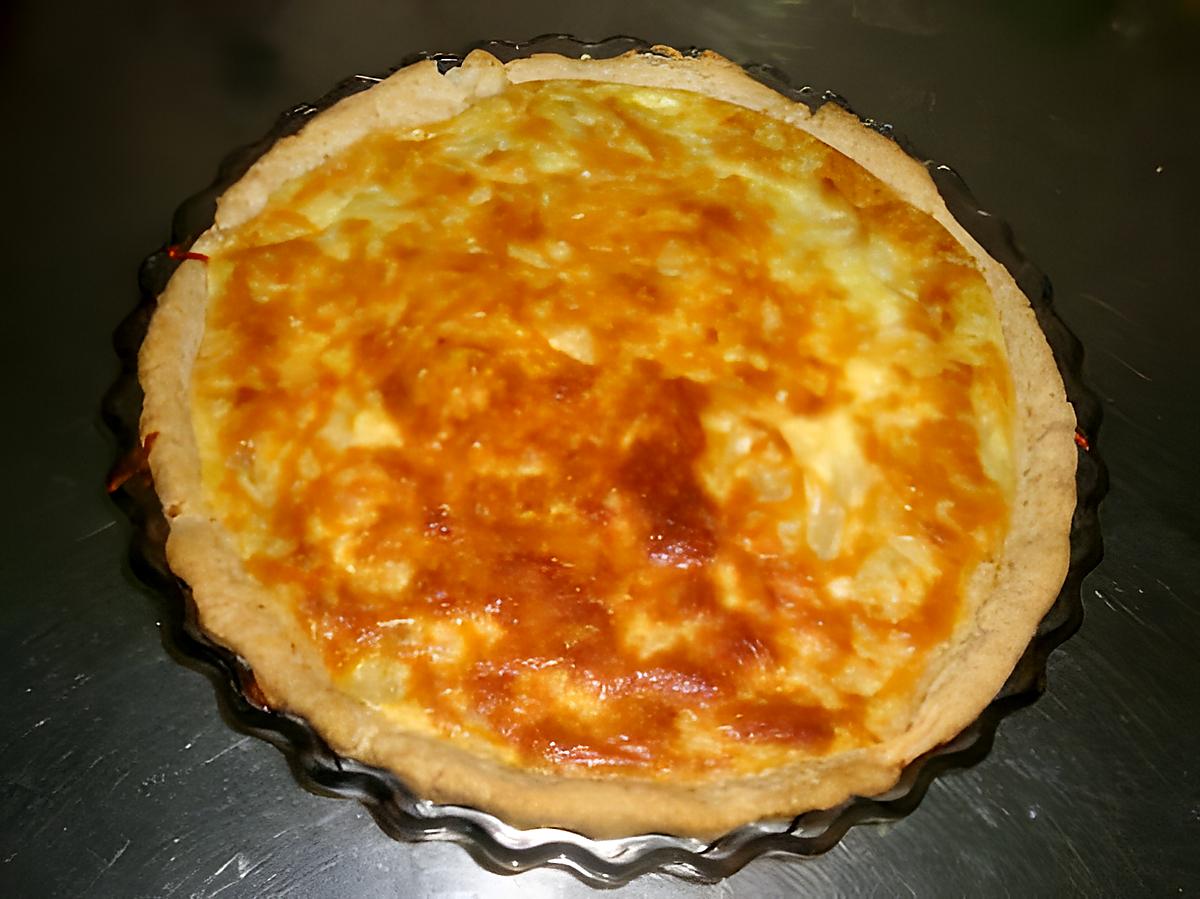 recette quiche aux oignions