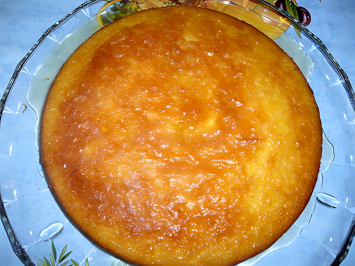 recette Gâteau moelleux à l'orange