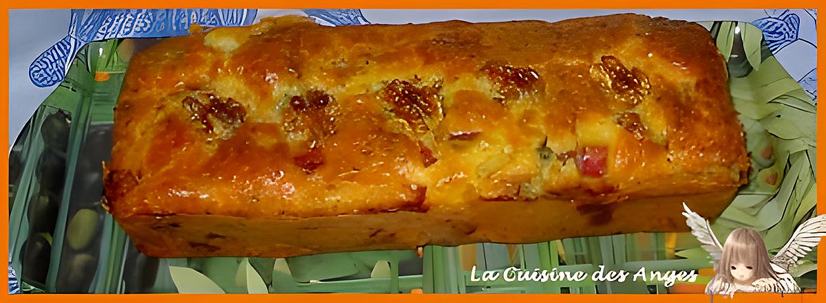 recette Cake d'Automne au Roquefort, Jambon et Noix