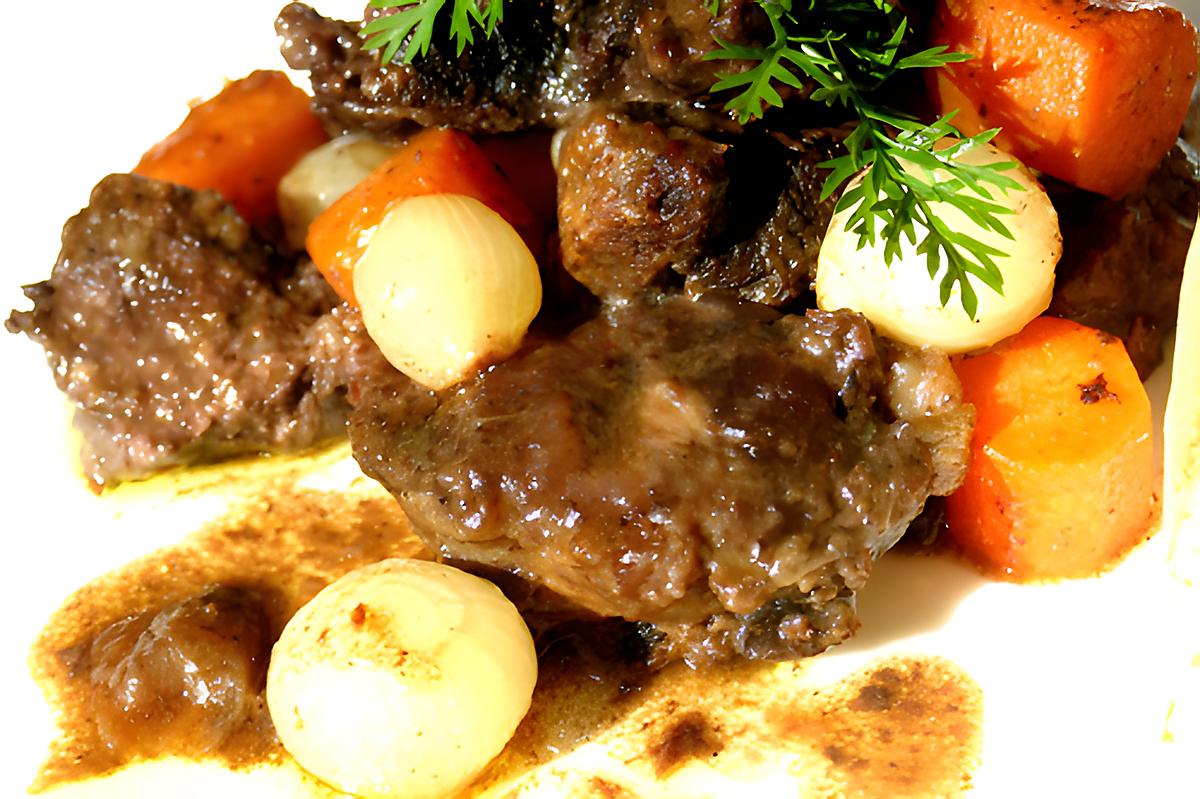 recette Bœuf Bourguignon