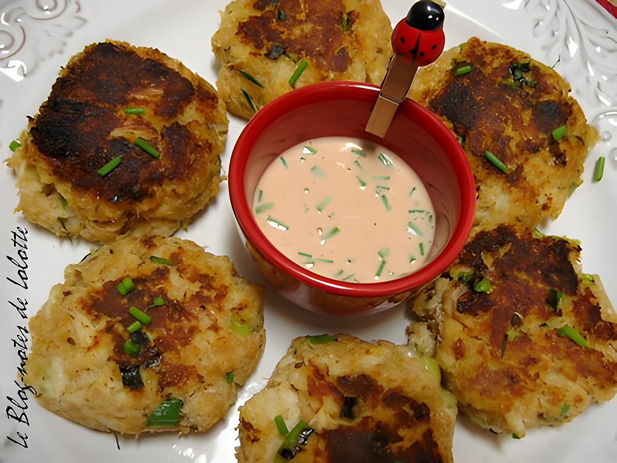 recette Lumpy Crab cakes aux épices