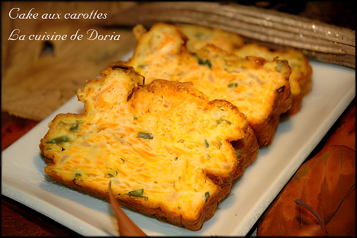 recette Cake aux carottes