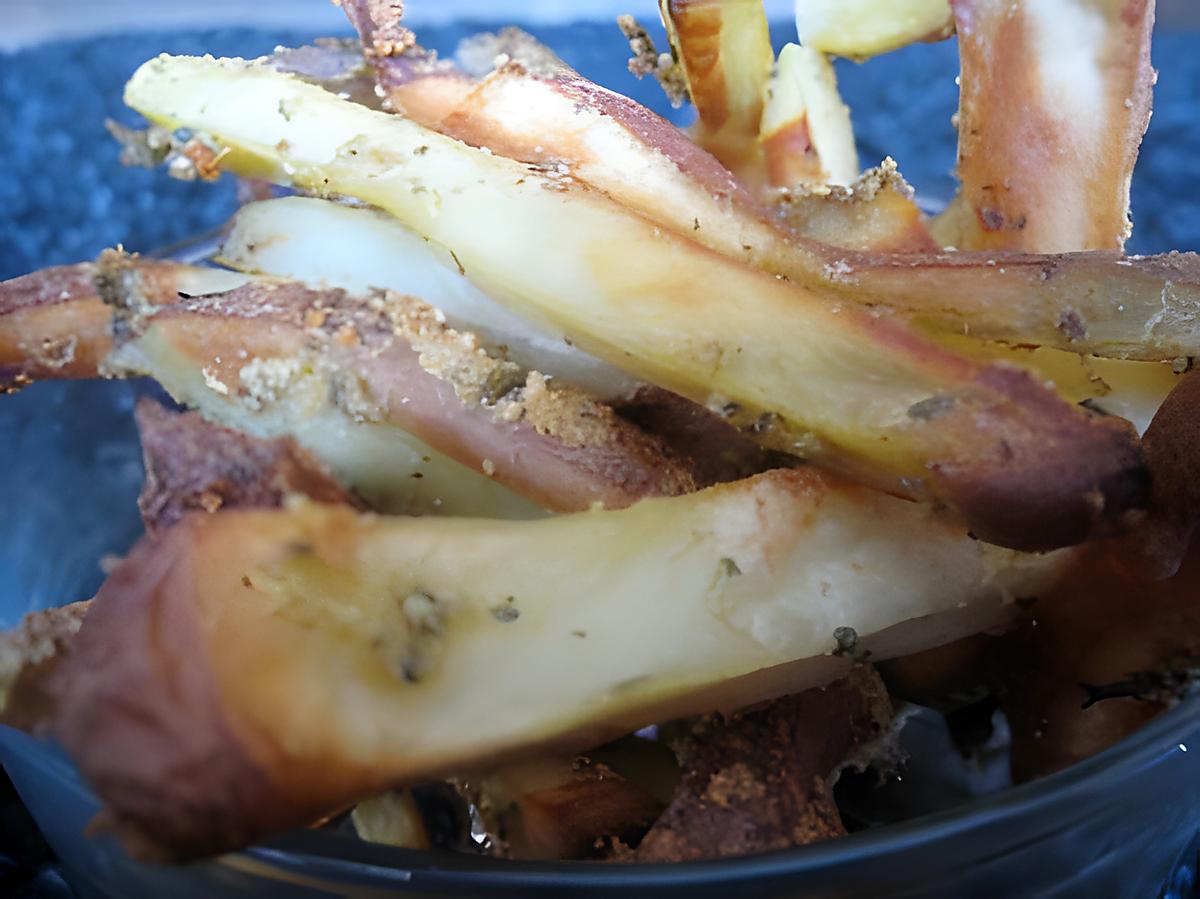 recette Potatoes sablées parfumées au thym et romarin