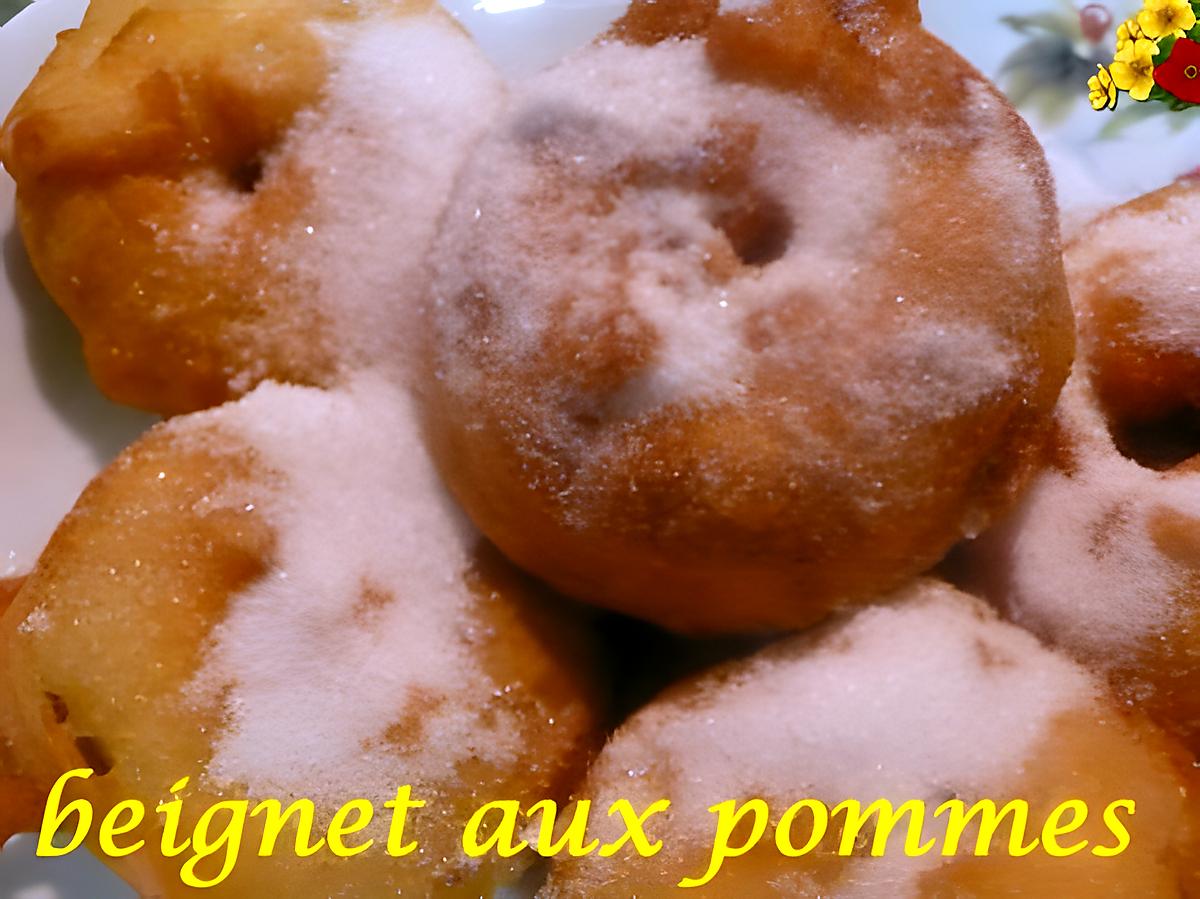 recette beignet aux pommes