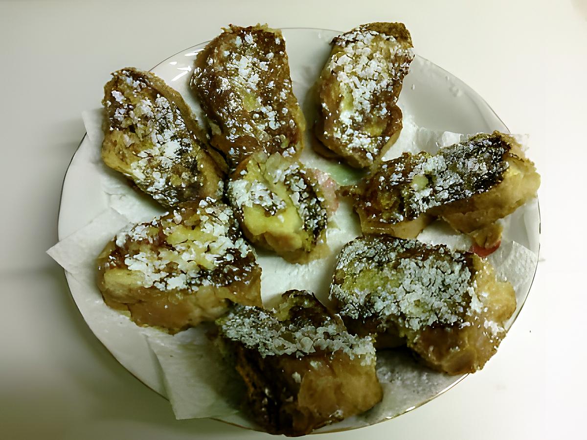 recette pain perdu au sucre