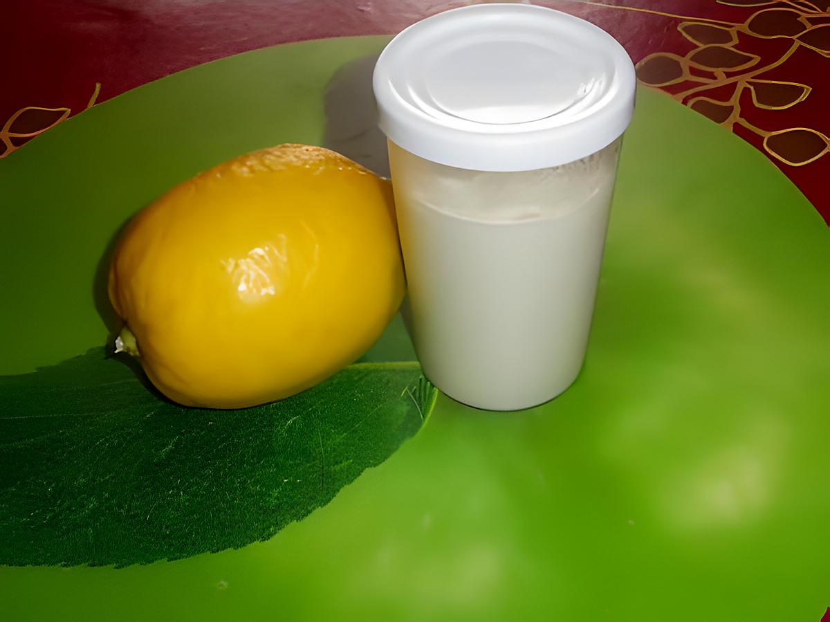 recette yaourts aux citrons