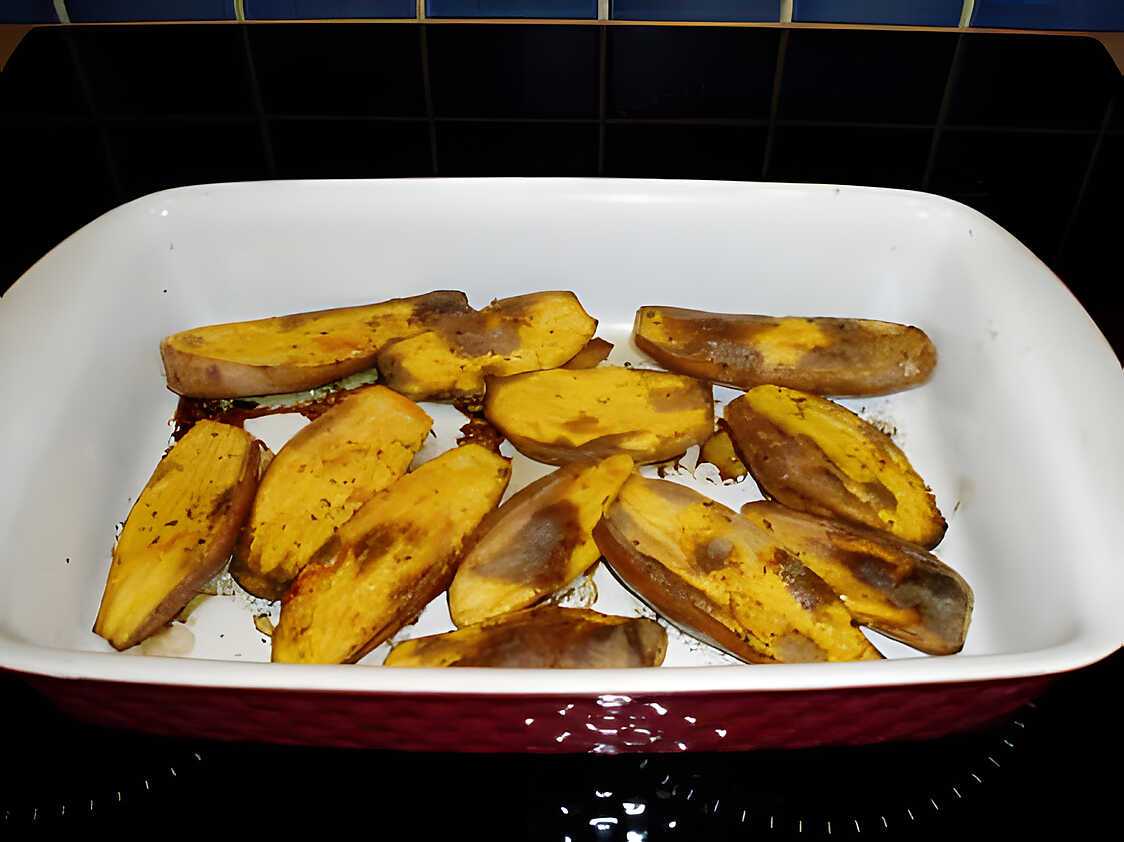 Recette de Patate douce au four